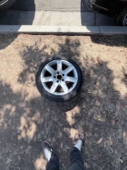 BMW E46 Spare Tire