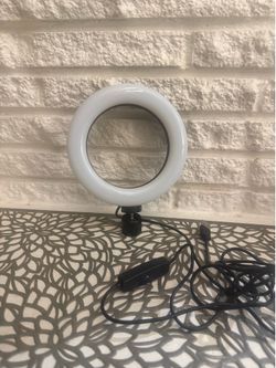 Video Conference Lighting, 6" Led Selfie Ring Light for Video Conference