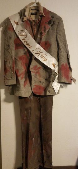 Custom zombie homecoming king costume