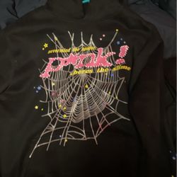 Young Thug spider hoodie pink 