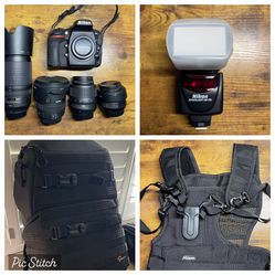Nikon D810 fXCamera Kit