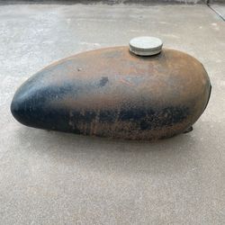 Wassell Banana Gas Tank Vintage Chopper Triumph Harley Original