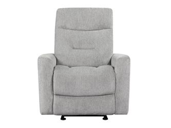 Lyndon Gray Glider Reclining Chair