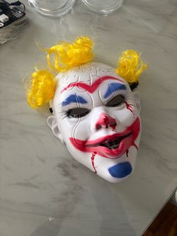 Halloween clown mask