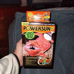 Zoo Med PowerSun UV Light Bulb 