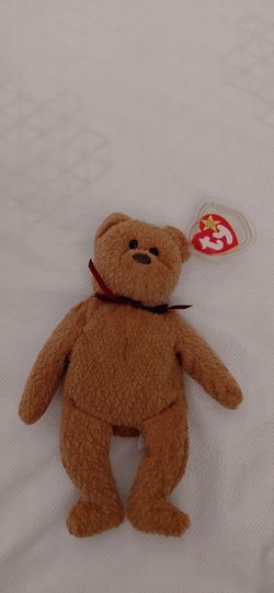 Super Rare Beanie Baby Curly with Error Tag