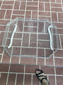 Fighting Chair Custom Acrylic Tray