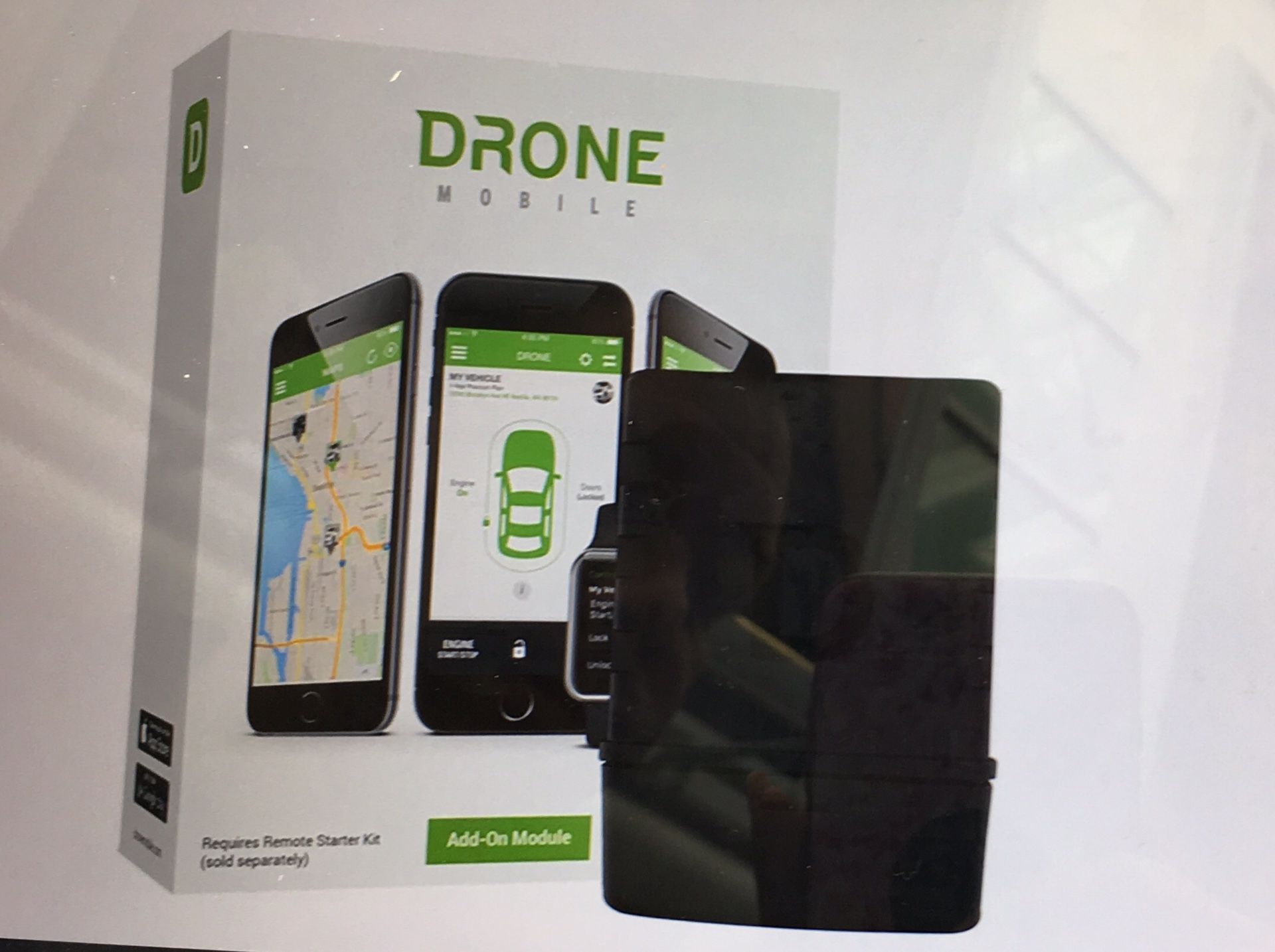 Drone Mobile Smart Phone Vehicle Control and GPS Tracking System