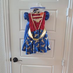Toddler Wonder Woman Costume Dress Up