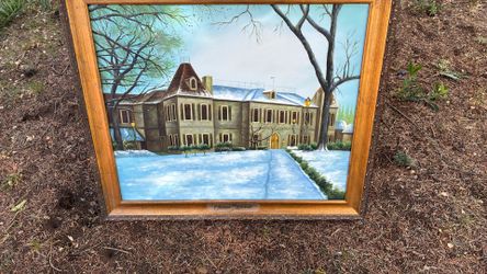 Chateau De Michelle Painting