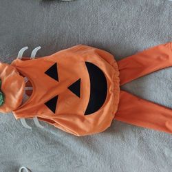 Infant or Toddler Pumpkin Halloween/Dress-Up Costume