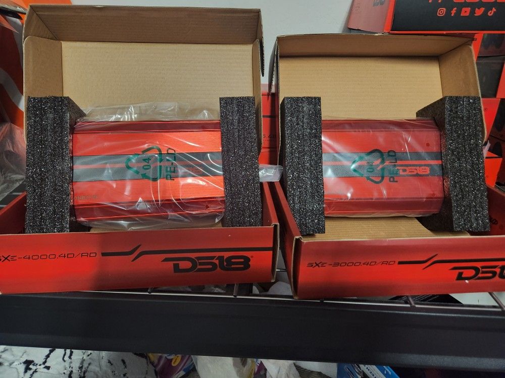 New!! DS18 SXE 4000w 4ch Amplifier