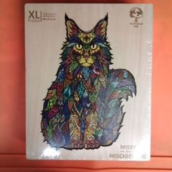 330 Piece Puzzle_Missy the Mischievous Cat_NEW_$10