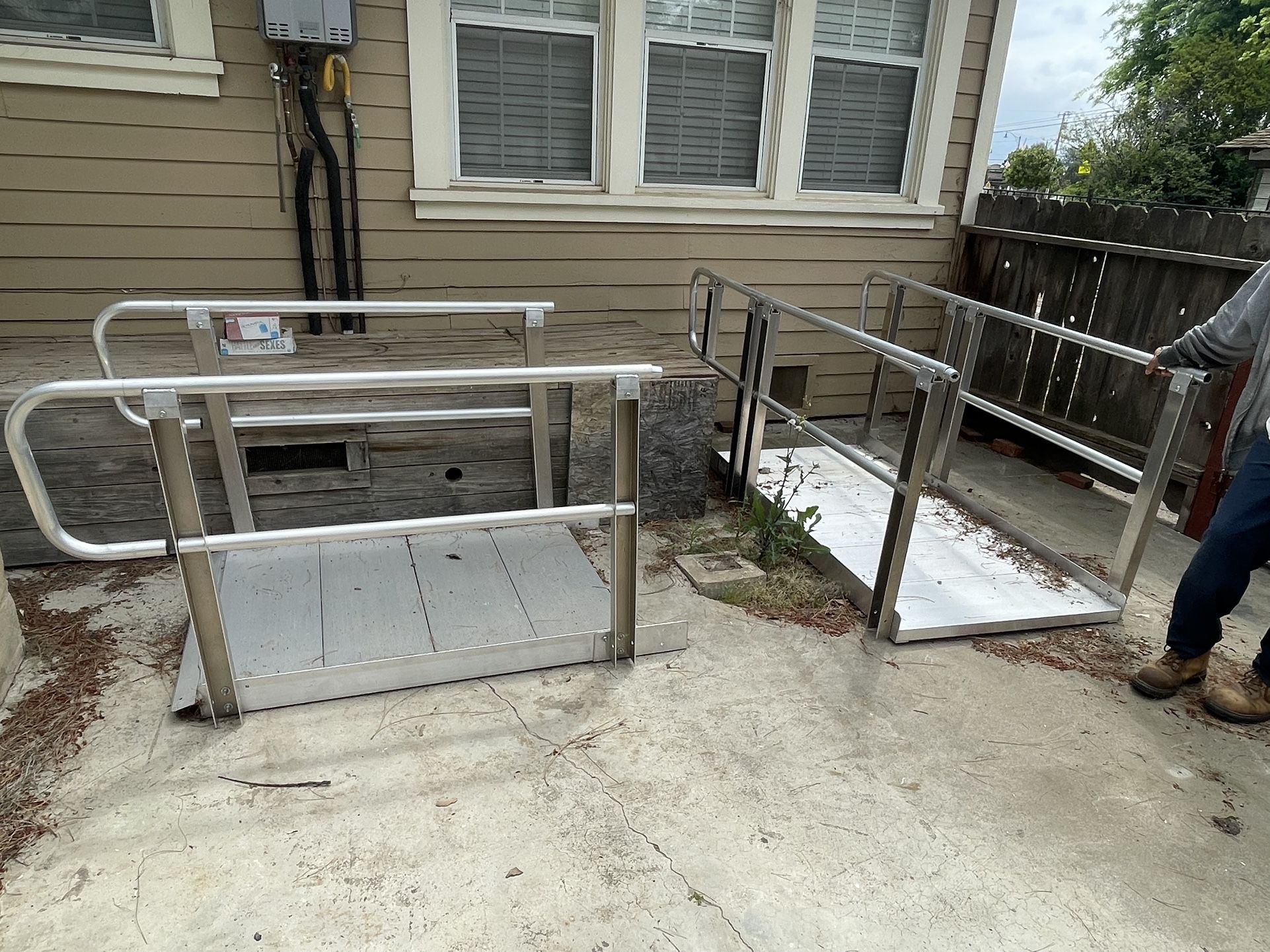 Handicap Ramp 12 Ft. Stainless Steel 