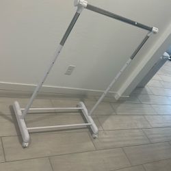 Rolling Adjustable Coat Rack