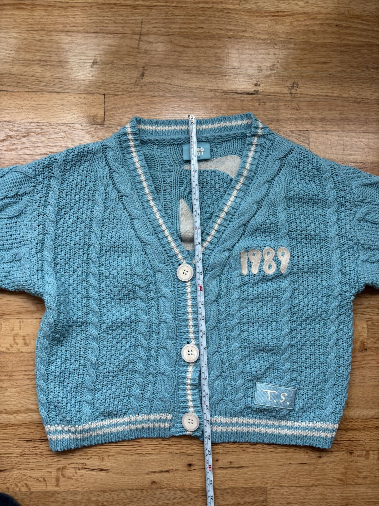 Taylor Swift Limited Edition Cardigan - 1989 Taylor’s Version Blue And White