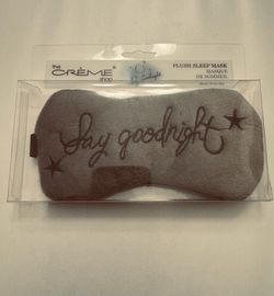The Crème Shop Plush Sleep Mask