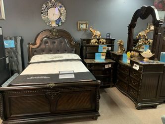 Verona Bedroom Set Victorian Era Elegance $10 down leasing