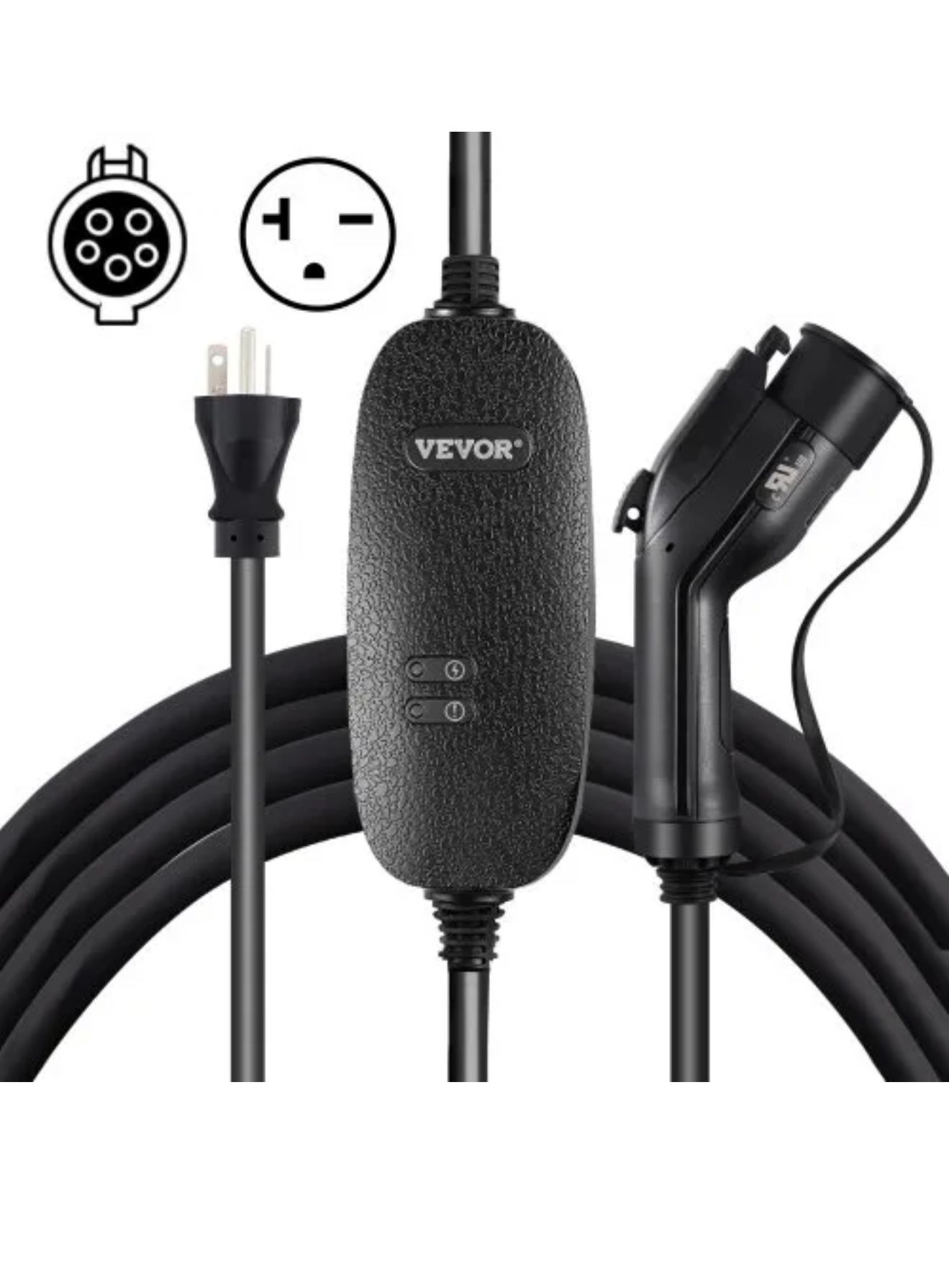 NEW! VEVOR Level 2 EV Charger, 16 Amp 110V-240V 3.84 kW