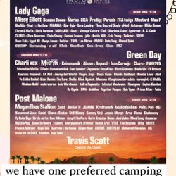 Coachella Camping Pass Weekend 2 