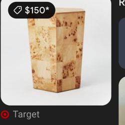 Wood Tables  $60 For 1 And  $100 For 2