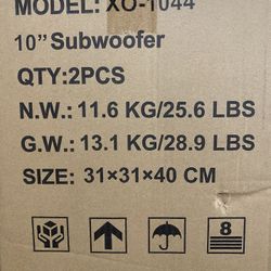 2 American Bass Xo 12s New 