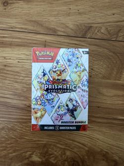 Pokémon TCG: Scarlet & Violet – Prismatic Evolutions Booster Bundle (NEW & SEALED)