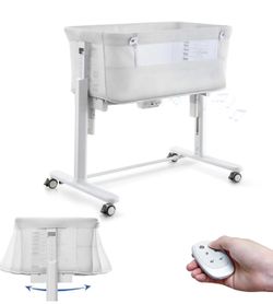 Electric Swinging Bassinet/Crib With Remote Control
