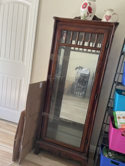 Glass Kitchen Cabinet