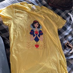 Snow White Shirt Adult Med
