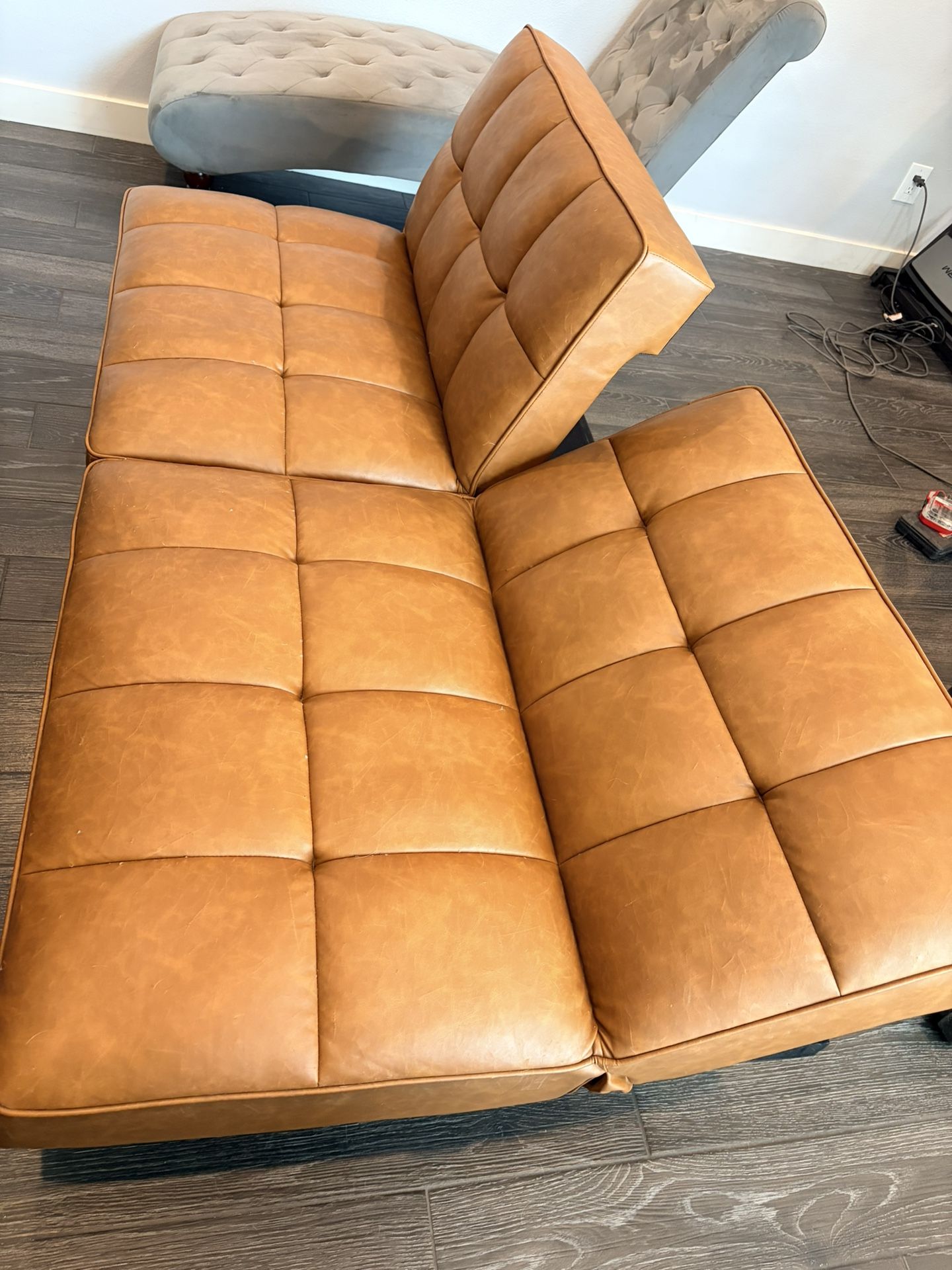 Leather Futon