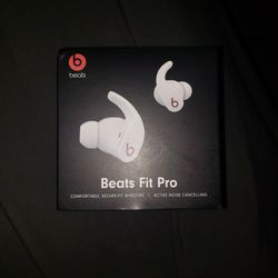 White Beats Fit Pro