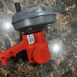 RIDGID 80168 EZ Spin™ Drain Snake for Tubs, Showers, and Sinks, Drain Cleaner with AUTOFEED, MAXCORE Cable