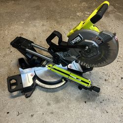 Ryobi One Hp 18v 10in Sliding Miter Saw (tool Only) 
