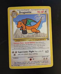 Dragonite Promo Pokémon card