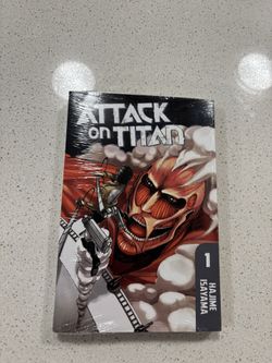 Attack On Titan Manga Volumes 1-3