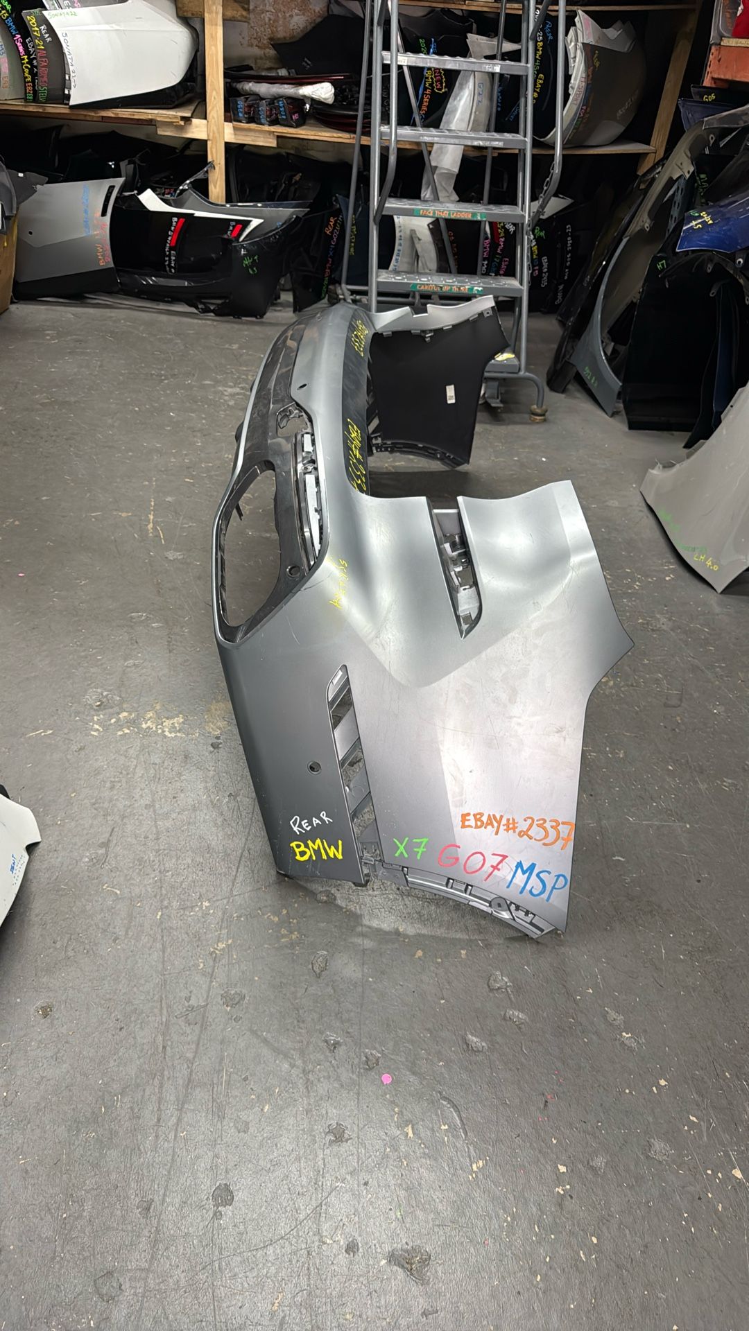 Bmw X7 Rear Bumper Cover Oem