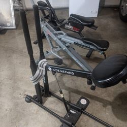 3 Exercise Machines for $50.  - DB method Butt Squat Machine, Row And Ride, and the Health Rider