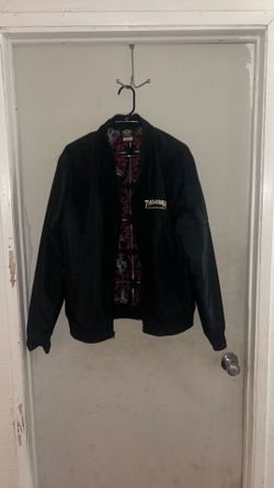 Thrasher jacket black bomber size M