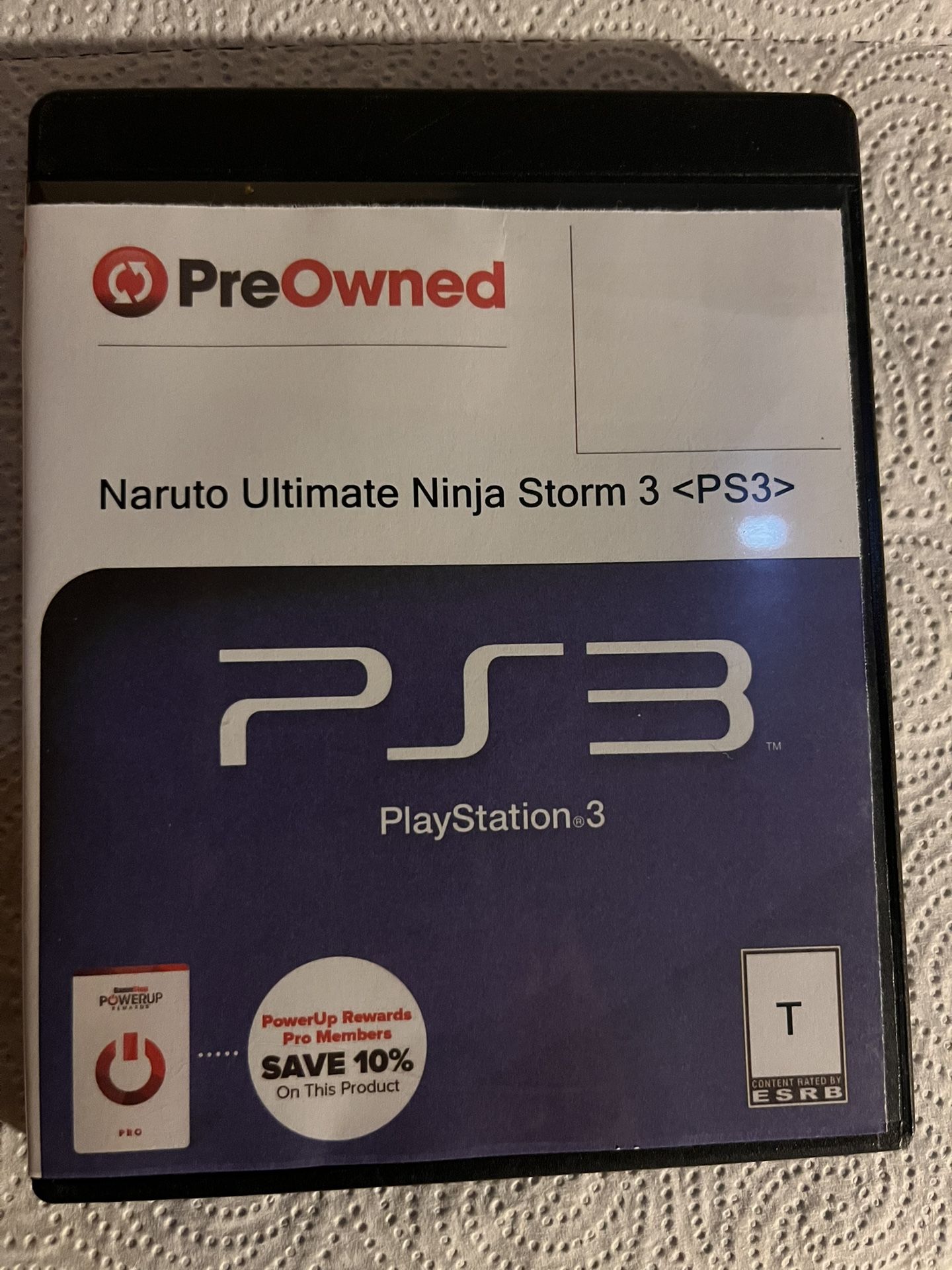 Naruto Ultimate Ninja Storm 3 (PS3)