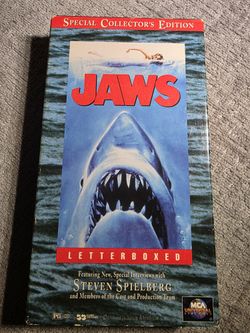 "Jaws" Special Collector's Edition VHS Movie