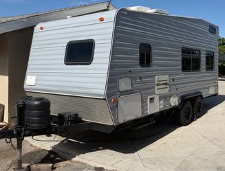 Toy Hauler Travel Trailer Camper RV 2004