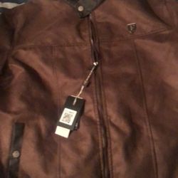 Ferragamo Brown Large Luxury Jacket  With Certification With Tags