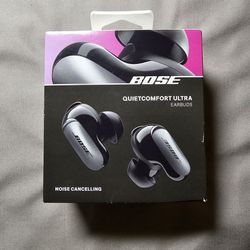 Bose Quietcomfort Ultra Wireless Noise Cancelling Earbuds - Black