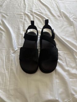 UGG Black Sandals Size 9