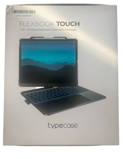 Typecase Flexbook Touch7-in-1 Keyboard Case For Ipad - NEW