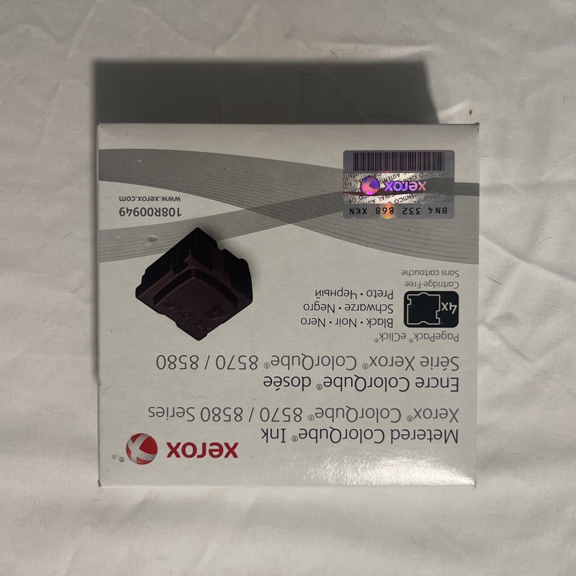 xerox color cube 8570/8580 series black