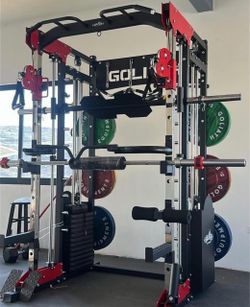 NEW Smith Machine , Squat Rack , Bench Press , Leg Press , Pulley System Machine For Your Weights