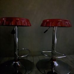 Coca cola Themed bar stools