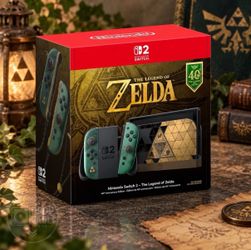 Nintendo Switch 2 - The legend of Zelda Edition (presale)